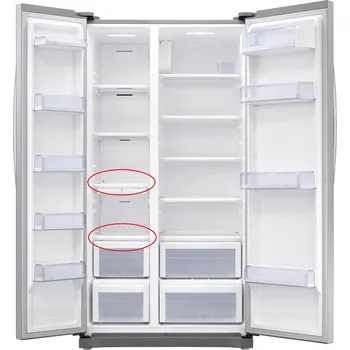 Příslušenství pro lednici Samsung DA67-03363A police skleněná v levé části mrazničky pro americkou chladničku