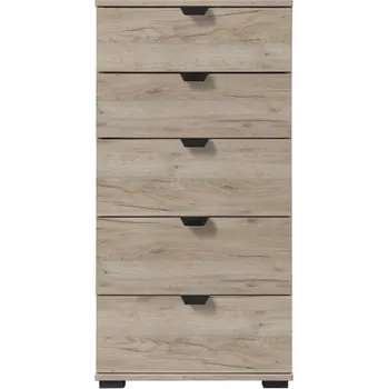 Komoda Úzká komoda Rango - dub šedý