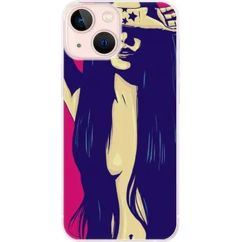 Pouzdro na mobilní telefon Odolné silikonové pouzdro iSaprio - Cartoon Girl - iPhone 13 mini