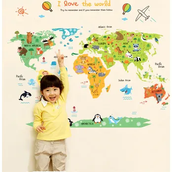 DAALO Dětská mapa světa K201