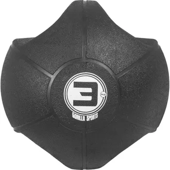 Medicinbal Gorilla Sports Medicinbal s rukojetí, 3 kg