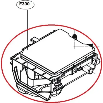 Originální tělo násypky ACZ72970507 pro pračku LG