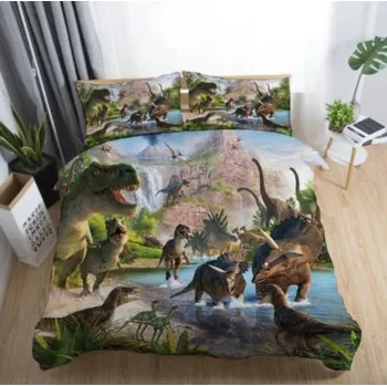 Povlečení Čína 2-dílné ložní povlečení Jurský park Varianta: set 01