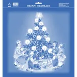 ARCH Okenní folie vánoční 33x35 - Děti u stromečku