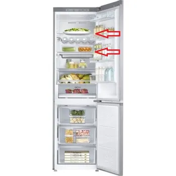 police Samsung DA97-15540C 1. nebo 2. police skleněná z vrchu v chladničke pro kombinovanou lednici