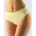 Dámské klasické kalhotky bamboo s vyšším bokem 00019 smetanové vel.S/M - Gina
