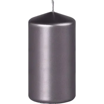 Svíčka Emocio válec 60x110 Metal šedá svíčka 221 gram