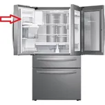 Samsung DA97-13804E 1. přihrádka z vrchu v levé části dveří chladničky