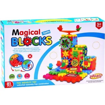 ostatní stavebnice MAGICAL BLOCKS - stavebnice Oplatky s ozubenými kolečky