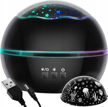 Malatec Noční lampa s projektorem 1685