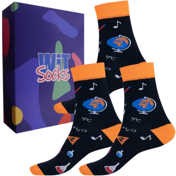 Pánské ponožky Dárkový set - Povolání - Učitel - velikost 43-46 (Velikost 43-46)