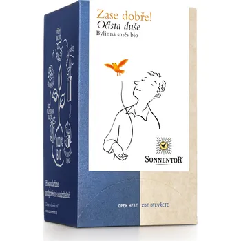 Nealkoholický nápoj Sonnentor Očista duše bio 27 g, porc. dvoukomorový