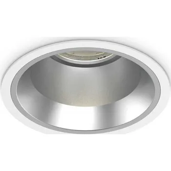 Ideal Lux 266503 LED zápustné stropní bodové svítidlo Off 1x15W | 1600lm | 4000K - bílá + sada - Trio LED žárovka 2x10W | E27 | 3000K | 806lm