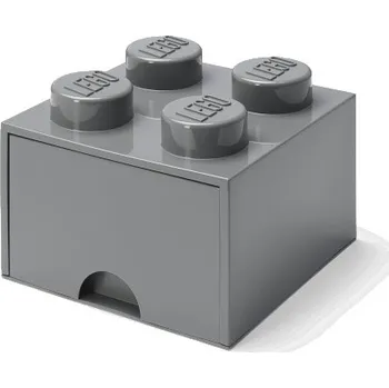 Stavebnice LEGO LEGO Storage LEGO úložný box 4 s šuplíkem Varianta: Box tmavě šedá
