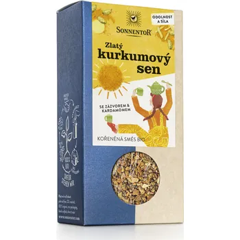 Instantní nápoj Sonnentor Zlatý kurkumový sen bio syp. 120g