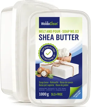 Mýdlo WoldoClean WCGBM1X1000 glycerinové mýdlo s bambuckým máslem bez SLS 1kg