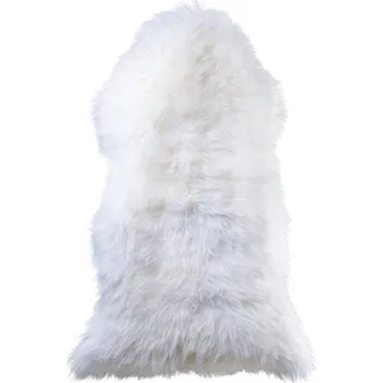 Podsedák Fellhof Jehněčí kožešina bílá dlouhý vlas Zvolte variantu: Přírodně bílá, Velikost: 80-90 cm