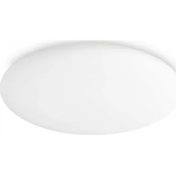 LED Stropní a nástěnné svítidlo Ideal Lux LEVEL PL D40 261164 18W 1600lm 3000K IP20 40cm bílé