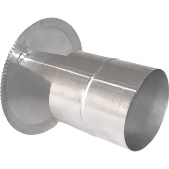 Komín Oromis Komínová stříška vysoká - pozink barevný Barva: Antracit, Průměr: 80, Osazení: Osazení přes kouřovod