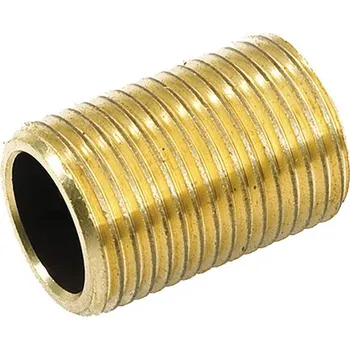 Instalatérský materiál Vsuvka jednoznačná mosaz 6/4"