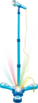 Hudební nástroj pro děti Teddies Karaoke mikrofon se svítícím stojanem