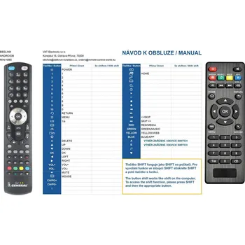 Dálkový ovladač General BEELINK Mini M8s - dálkový ovladač