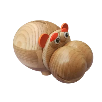 Pokladnička Pokladnička hroch z jasanu