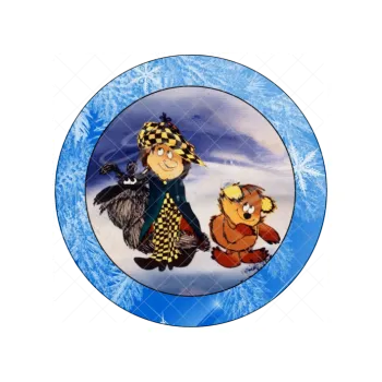 Jedlá dekorace na dort KUBA KUBIKULA, VARIANTA Jedlý papír 32