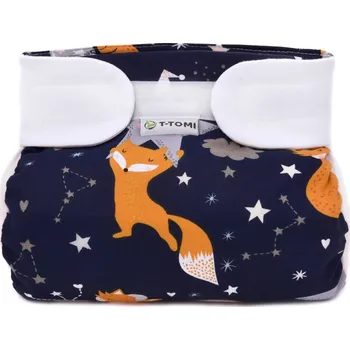 Plenkové kalhoty T-TOMI Ortopedické abdukční kalhotky - suchý zip, night foxes (3-6kg)