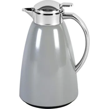 Konvice na čaj Vakuová konvice CAMPO 1l pastelová šedá - Emsa (Izolační konvice CAMPO 1,0 l pastelová šedá - Emsa)