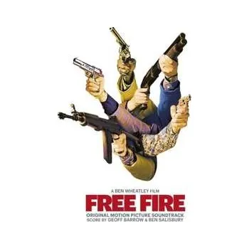 Zahraniční hudba 2LP Ben Salisbury: Free Fire (Original Motion Picture Soundtrack) LTD | CLR 2017 O.s.t. Silver W Black & White Smoke Effect Vinyl
