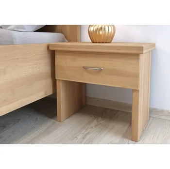 Noční stolek Nábytek Rovder Noční stolek Perla, Rovder Výběr moření: Třešeň, Druh dřeva: Bukový masiv