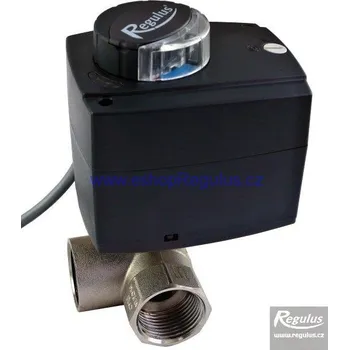 Ventil Ventil kulový třícestný VZK R 325 60 T 3/4F (Třícestné zónové kulové ventily Regulus, PN16, jednoólové ovládání (při přestavování stále průchozí), vhodné i pro pitnou vodu)