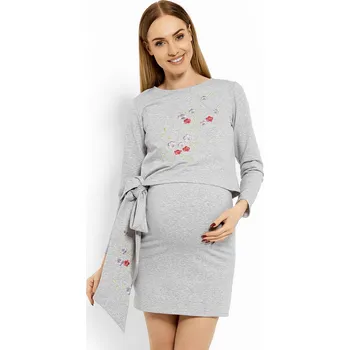 Dámské oblečení Těhotenské šaty model 113209 PeeKaBoo L/XL
