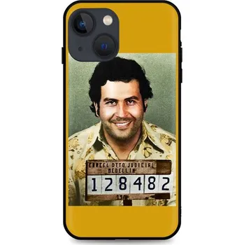 Pouzdro na mobilní telefon Kryt iPhone 13 mini silikon Pablo Escobar (obal neboli pouzdro na iPhone 13 mini)