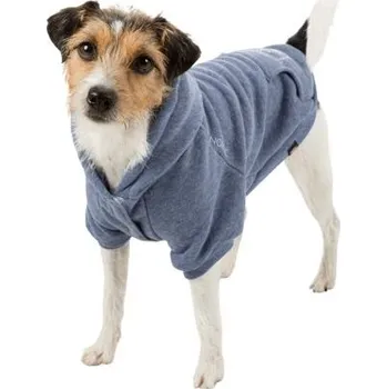 Obleček pro psa BE NORDIC Flensburg mikina s kapucí, M: 45 cm, modrá
