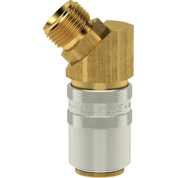 ESH 38 A-45 (rychlospojka ESH G3/8" vnější 45°, DN9, mosaz)