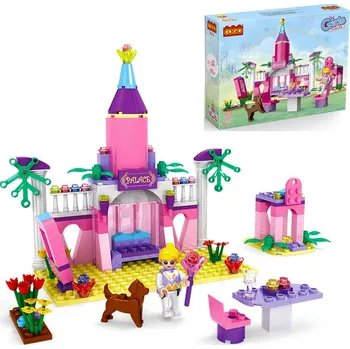 ostatní stavebnice COGO Girls stavebnice Princeznin palác kompatibilní 178 dílů