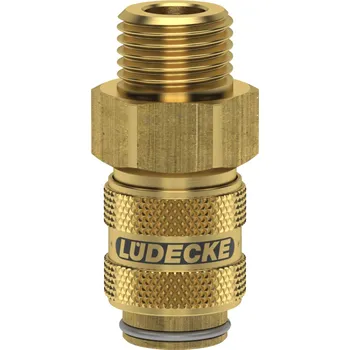 ESMLA 38 A (rychlospojka Mini G3/8" vnější, DN5, mosaz)