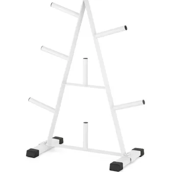 MAXXIVA Stojan na závaží, 84 x 33,5 x 57 cm, bílý