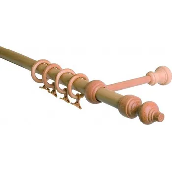 Garnýž 120 cm jednořadá odstín buk