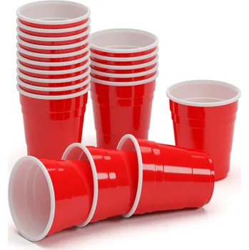 Hrací kostka BeerCup Nadal červené párty panáky (10038867)