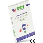 Nano Medical 5x FFP2 nanorespirátor Nano Med.Clean, černá