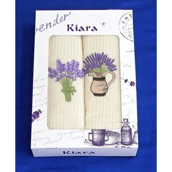 Utěrka Dárková sada utěrek Kiara Lavander - 2 ks