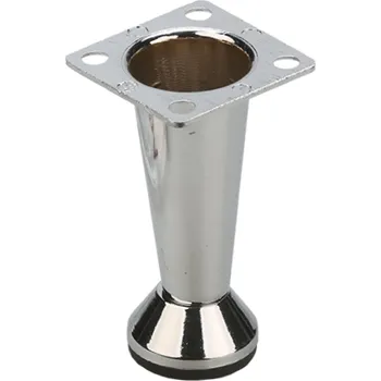 Strong Nábytková nožka kulatá s rektifikací 32 x 50 chrom