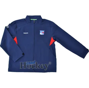 Pánská softshellová bunda RBK Bunda REEBOK Center Ice Softshell New York Rangers Barva: Navy, Velikost: M