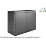 Biohort Úložný box HighBoard 160, tmavě šedá metalíza
