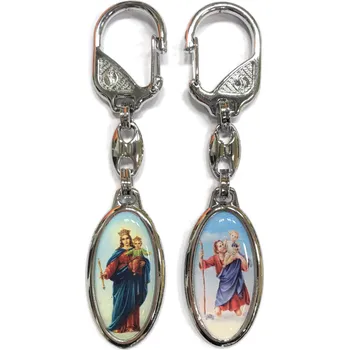 Náramek Klíčenka Panna Maria Pomocnice křesťanů/ sv. Kryštof