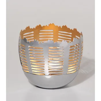 Svícen Eza Svícen s mřížovím z Indie, 11 cm