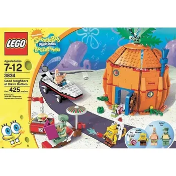 Hračka Lego 3834 SpongeBob Dobří sousedé z Bikini Bottom